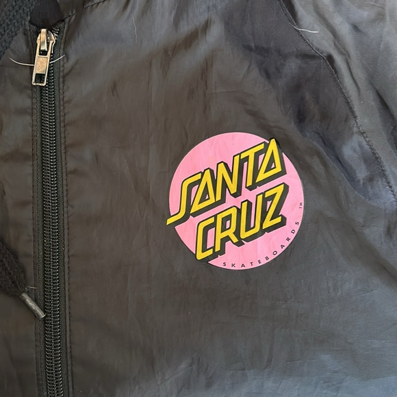 Santa Cruz Other Dot Hooded Windbreaker Jacket - Picture 6 of 8